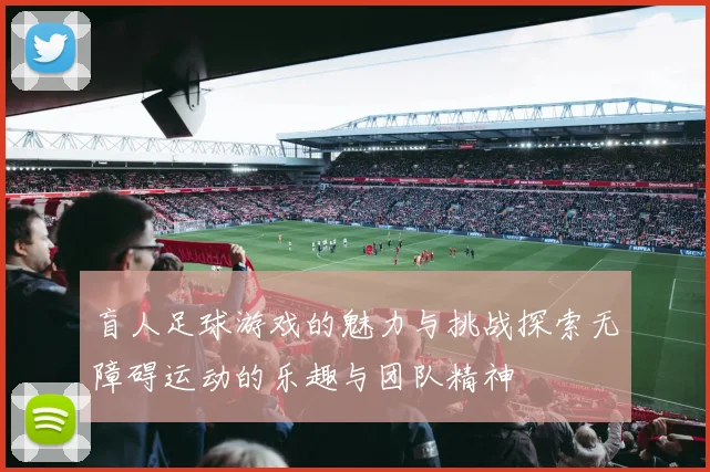 盲人足球游戏的魅力与挑战探索无障碍运动的乐趣与团队精神